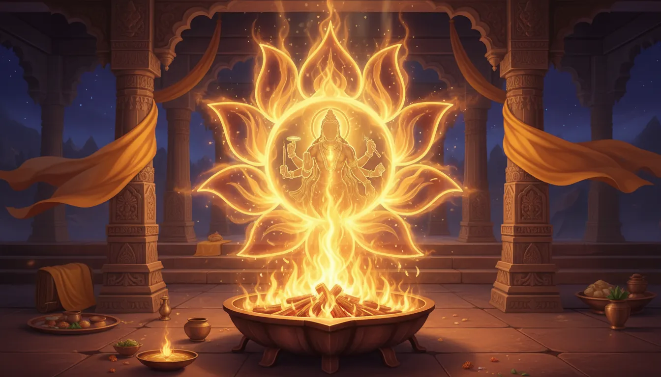 Sun represents fire deity