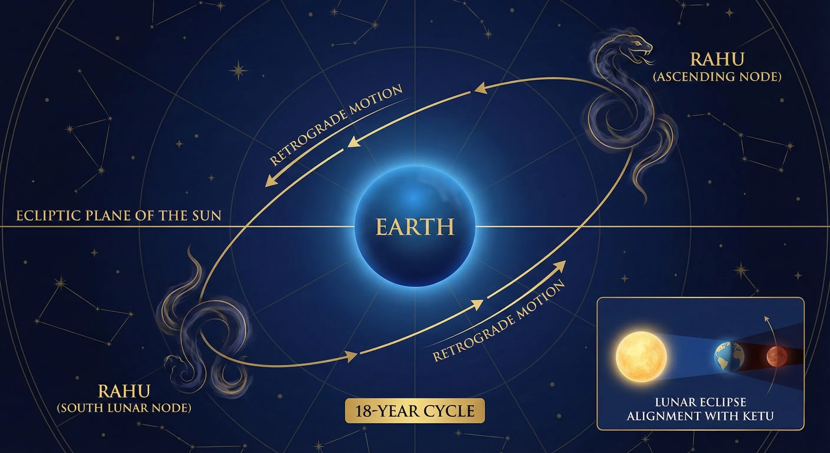 The astronomical concept of Ketu as the South Lunar Node