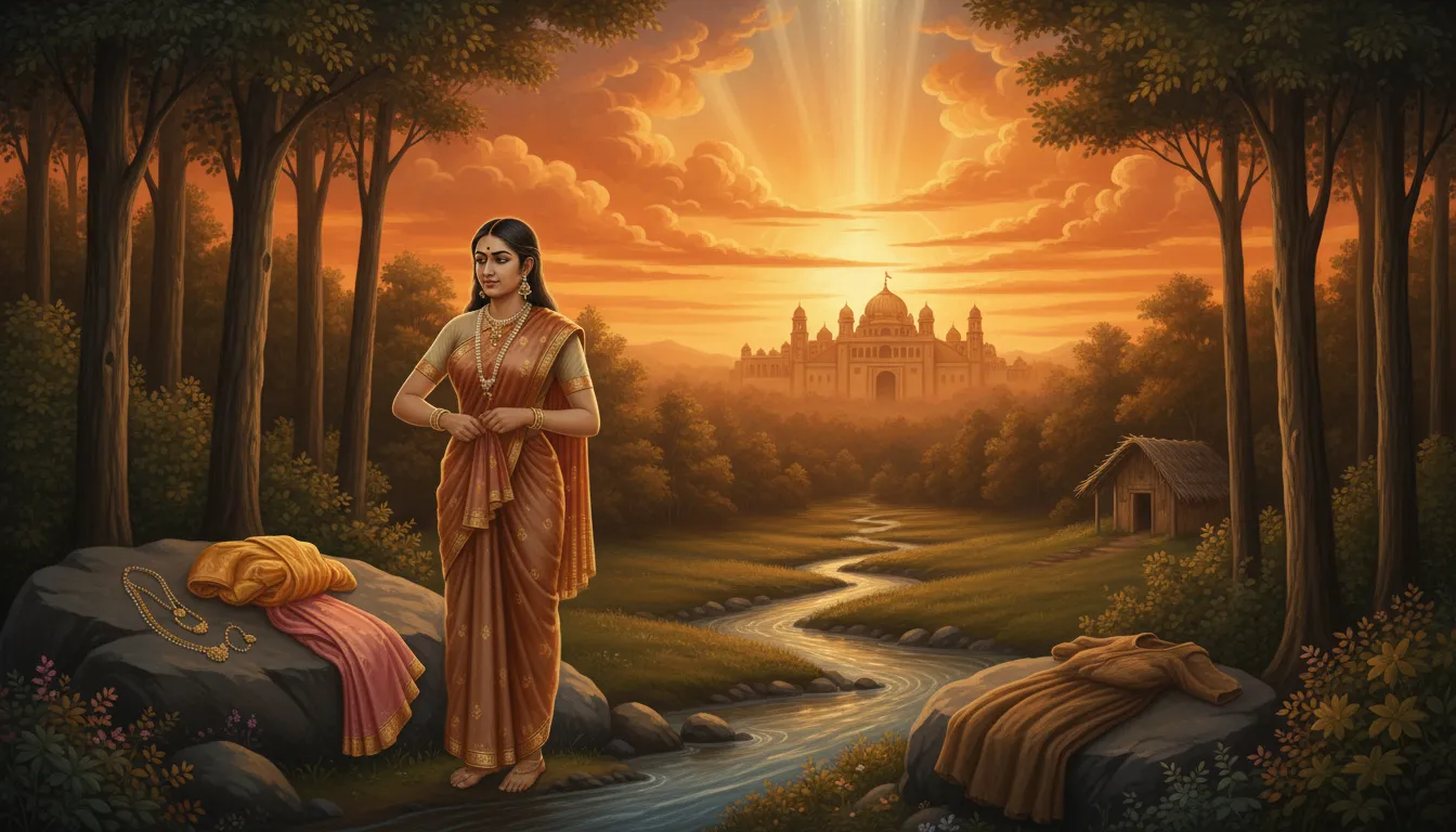 Lopamudra's transformation from princess to ascetic