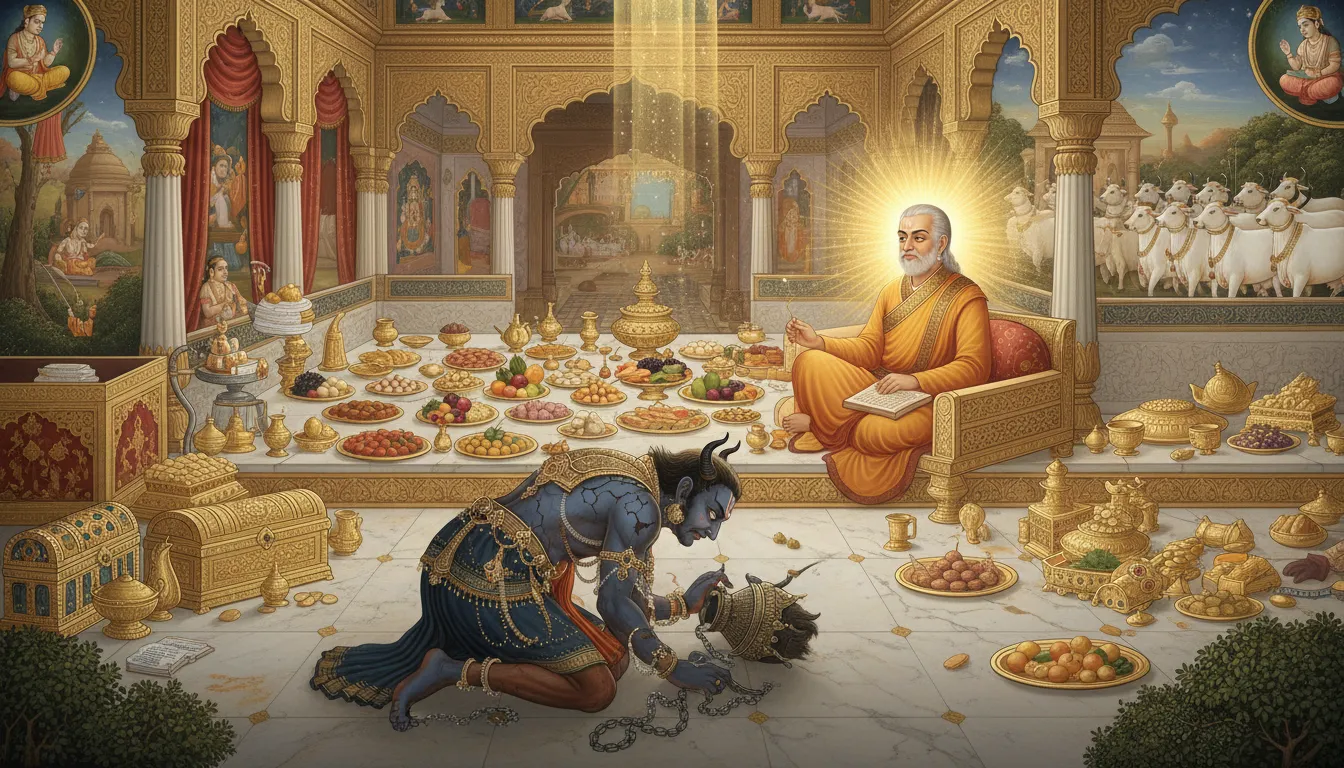 Sage Agastya's victory over the demon Vatapi