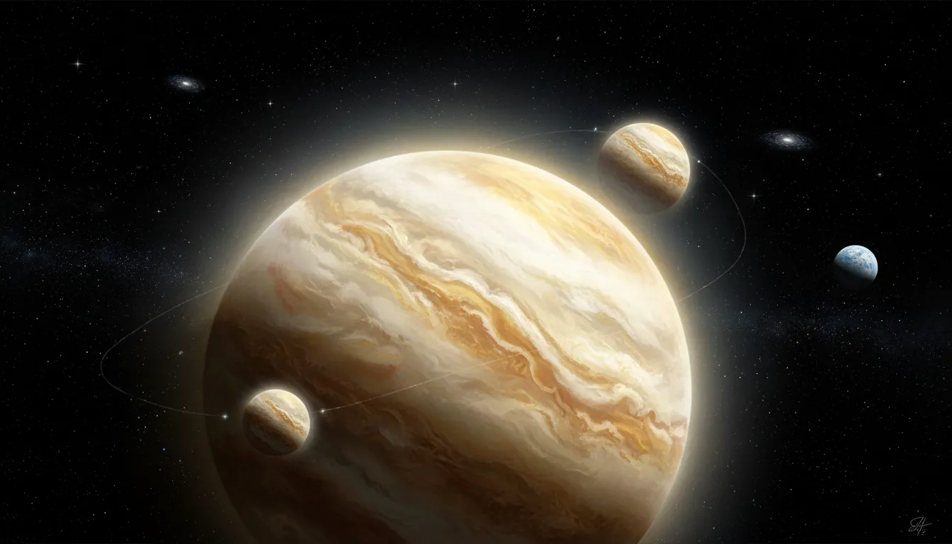 Astronomical view of Venus