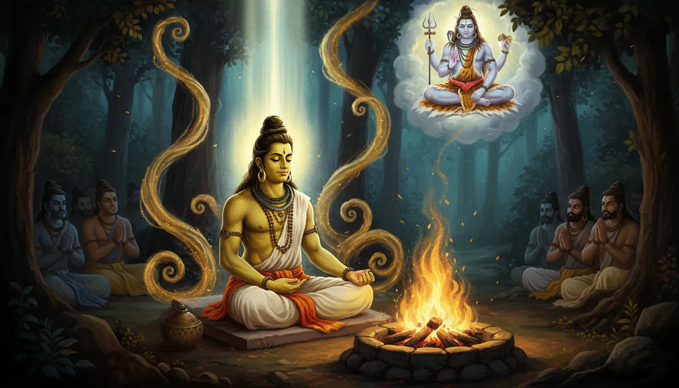 The mythological story of Shukracharya